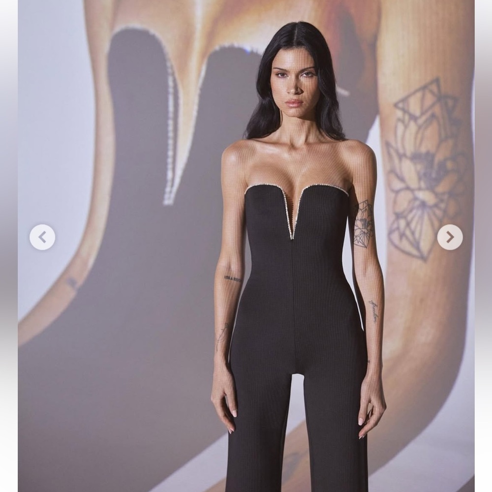 GOOD AMERICAN CRYSTAL JUMPSUIT